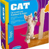 Maxxpro pet toys krabpaal met balletje hout 30 x 35 cm