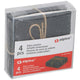 Alpina onderzetters leisteen 4 stuks 10x10cm