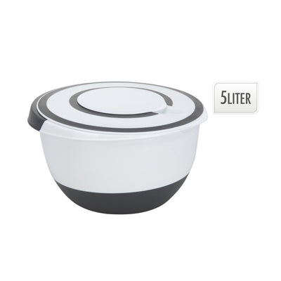 Excellent houseware mengkom 5l wit zwart