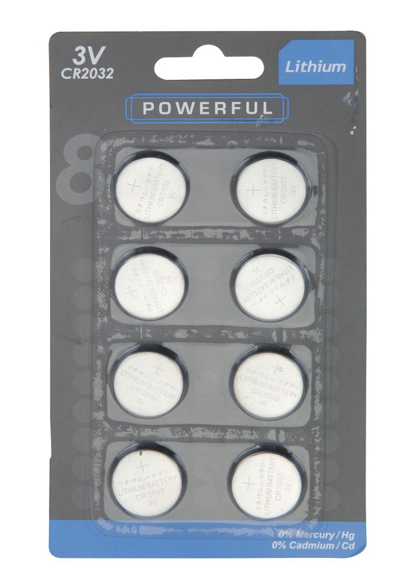 Knoopcel batterijen cr2032