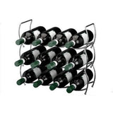Excellent Houseware Houseware Wijnrek Stapelbaar Chroom - afbeelding 3