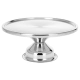 Excellent houseware houseware taartschaal 33 cm roestvrij staal - afbeelding 1