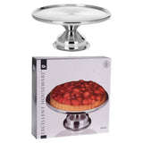 Excellent houseware houseware taartschaal 33 cm roestvrij staal - afbeelding 3