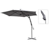 Progarden zweefparasol 300 cm grijs