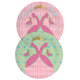 Haza witbaard disney princess borden 23cm 8 stuks