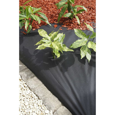Nature grondbedekkingsvlies 1x10 m zwart 6030228