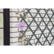 Nature tuinlatwerk 50x150 cm pvc antracietkleurig - afbeelding 3