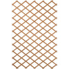 Nature tuinlatwerk 100x300 cm hout bruin