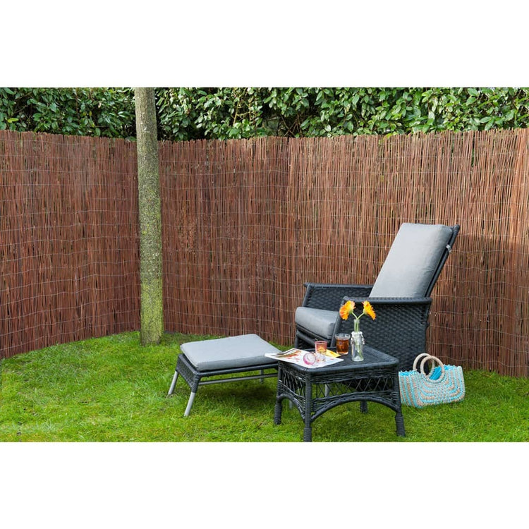 Nature tuinscherm 1x5 m 5 mm dik wilgen