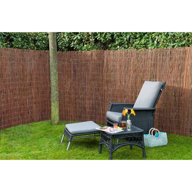 Nature tuinscherm 1x3 m 10 mm dik wilgen