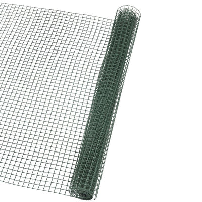 Nature tuinscherm vierkant gaas 5x5 mm 1x3 m groen