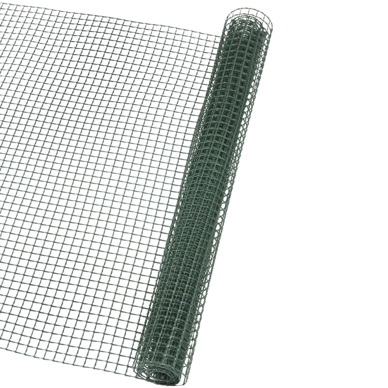 Nature tuinscherm vierkant gaas 20x20 mm 1x3 m groen