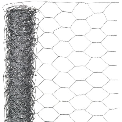 Nature gaas zeshoekig 0,5x10 m 25 mm gegalvaniseerd staal