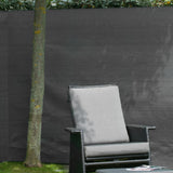 Nature tuinscherm 1,5x5 m pe antraciet - afbeelding 2