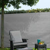 Nature tuinscherm 1,5x5 m pe grijs