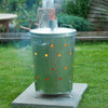 Nature tuinverbrandingsoven rond 46x72 cm gegalvaniseerd staal