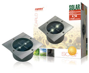 Ranex Ranex Ra-5000198 Vierkante Led Grondspot Geborsteld Rvs Glas (5000.198) - afbeelding 1