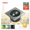 Ranex Ranex Ra-5000198 Vierkante Led Grondspot Geborsteld Rvs Glas (5000.198)