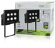 Ranex xq-1011 zwarte aluminium led (6x) buitenlamp