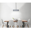 Smartwares Plafondlamp 50x10 cm grijs