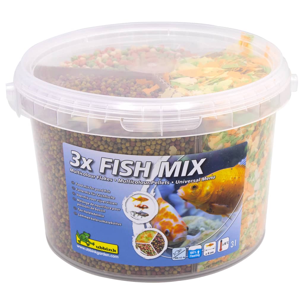 Ubbink Ubbink Visvoer Multi-Mix Fish Mix 3 L