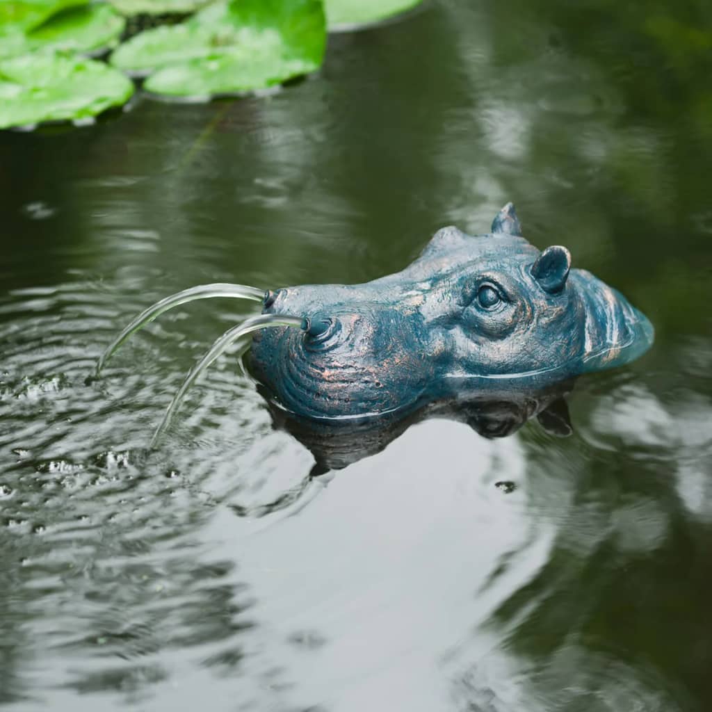 Ubbink Ubbink Drijvende spuitfiguur Nijlpaardenkop