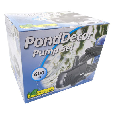 Ubbink ponddecor set 600 pomp (zwart)