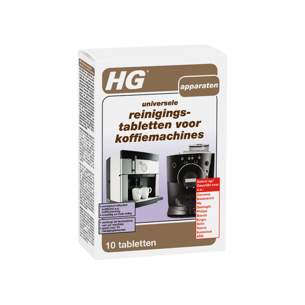 HG Koffiemachine reinigingstabletten