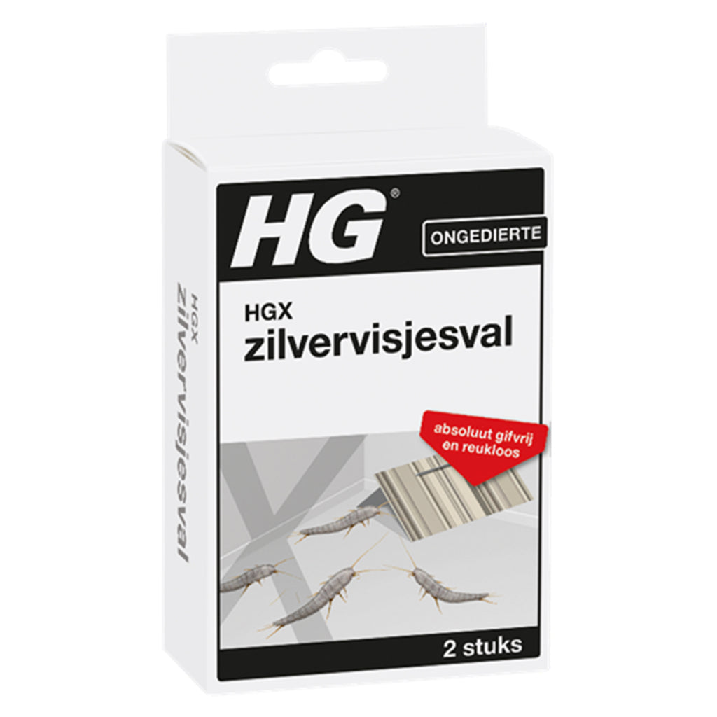 Hg hg zilvervisjesval 2 stuks