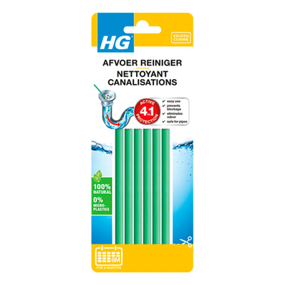 Hg afvoerreiniger sticks kaart a 6 stuks