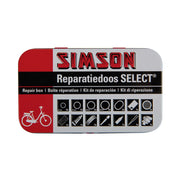 reparatiedoos Select 12,5 cm aluminium rood wit 23-delig - afbeelding 1