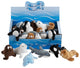 Knuffels zeedieren. 6 ass. 12 cm. (in po
