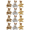 Knuffels konijntjes 3 ass. 12 cm. (in po