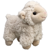 Knuffel lammetje wollie 14 cm. beige voe