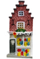 Koelkastmagneet miniatuur klompen. 5,5 c