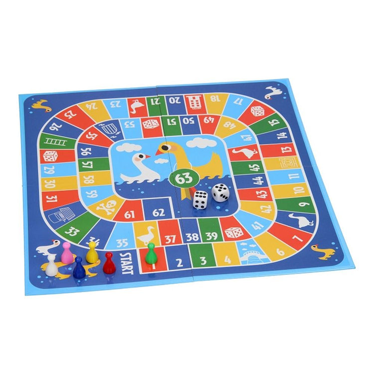 Bordspel 2 in 1. ganzebord en mens erger