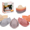 Johntoy happy world bio plastic badbootjes, 5st
