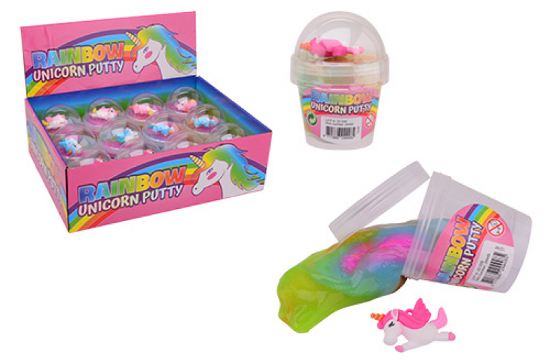 Johntoy putty met eenhoorn