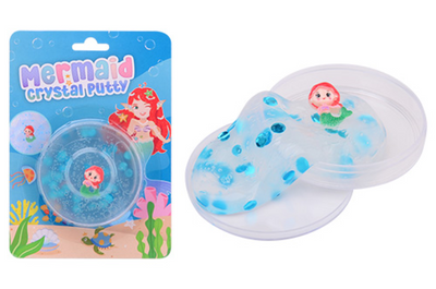 Johntoy zeemeermin kristalputty met zeemeermin