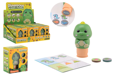Johntoy dinosaurus sticker stamper