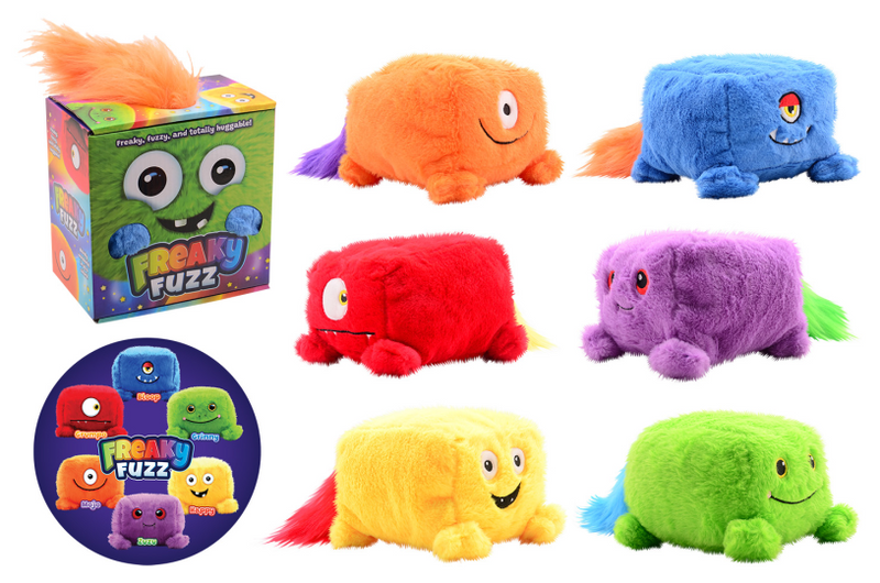 Johntoy plush and play freaky fuzz