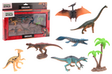 Johntoy animal world - dino speelset 7-delig in doos - afbeelding 1