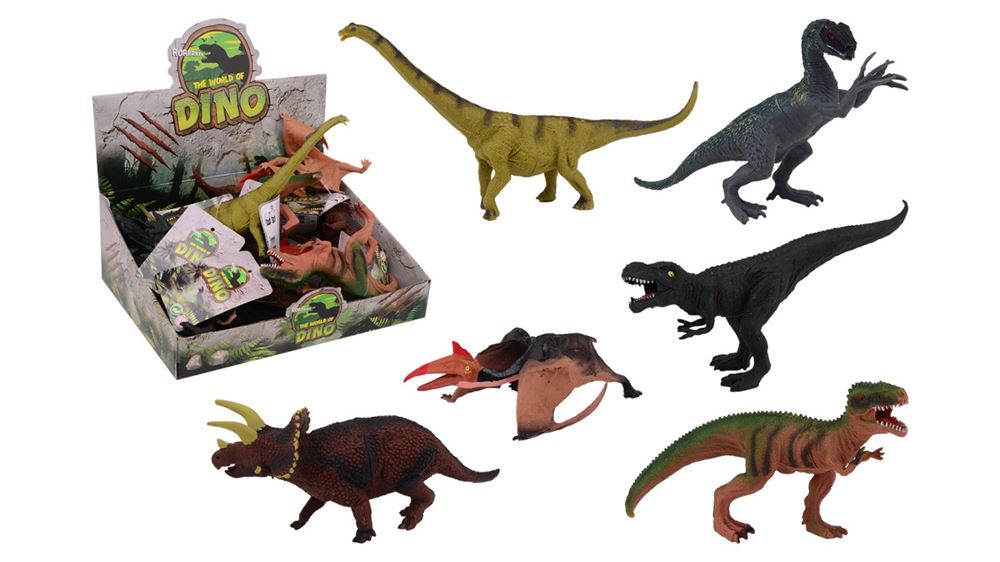 Dinosaurussen in display 20 cm. 6 ass. 3