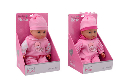 Johntoy baby rose pop, 30cm
