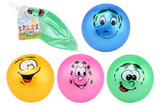 Johntoy outdoor fun speelbal smiley 85 gram 4 assorti - afbeelding 1