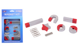 Johntoy science explorer magnetenset 6 magneten met accesoires - afbeelding 1