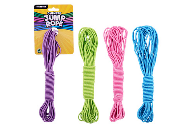 Outdoor fun springelastiek 10 meter, 4 a | 4 stuks