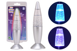 Johntoy lavalamp glitter met licht - afbeelding 1