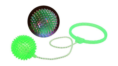 Johntoy outdoor: skip bal met licht. 2 ass. 3+