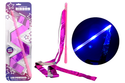 Johntoy glitter lint met licht - speelgoed met led effect.